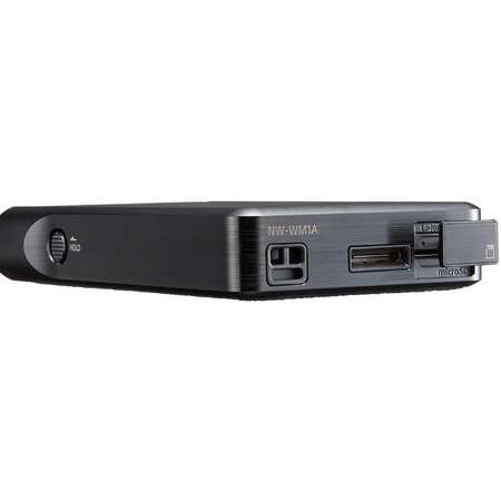 MP4 player SONY NW-WM1AB, 128GB, Hi-Res, Bluetooth, NFC, Wi-Fi, Black