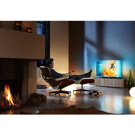 Televizor LED 55PUS6401/12, 139 cm, 4K Ultra HD LED Smart TV, Ambilight