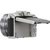 Olympus Aparat foto mirrorless PEN E-PL7 Pancake Zoom Kit, Silver + Obiectiv 14-42mm EZ-M1442EZ