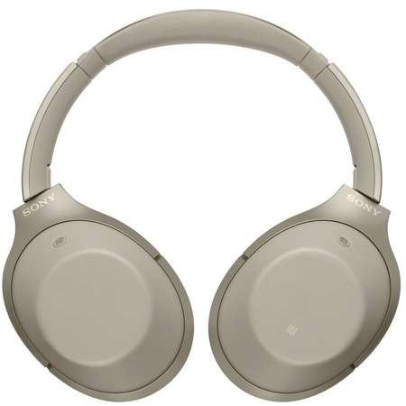 Casti on-ear Hi-Res MDR-1000XC, Noise-canceling, Bluetooth, NFC, Wireless, bej