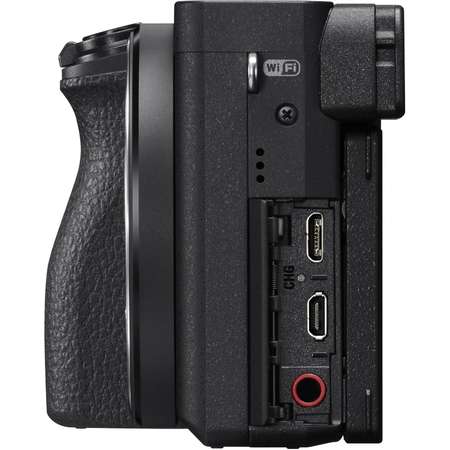Aparat foto mirrorless ILCE-6500 Body, 24.2 MP, 4K, Bluetooth, Wi-Fi, NFC, Negru