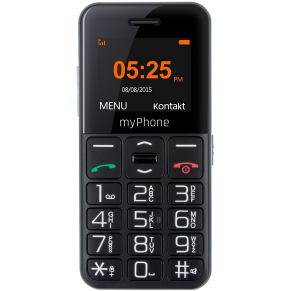 Telefon mobil MyPhone Halo Easy 2G, 1.8, VGA, 1000mAh, Black
