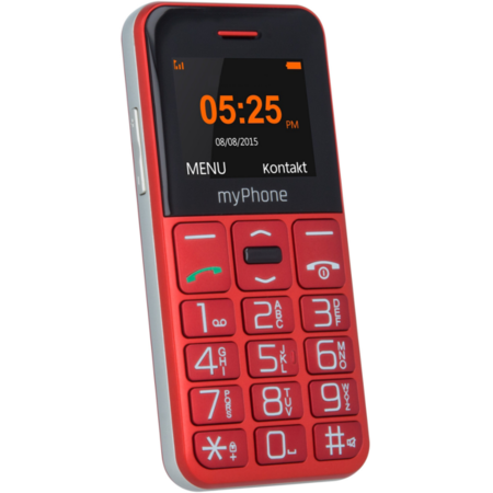 Telefon mobil MyPhone Halo Easy 2G, 1,8", VGA, 1000mAh, Red