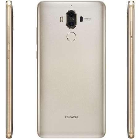 Telefon mobil Dual SIM Huawei Mate 9, 64GB + 4GB RAM, LTE, MHA-L29 Champagne Gold