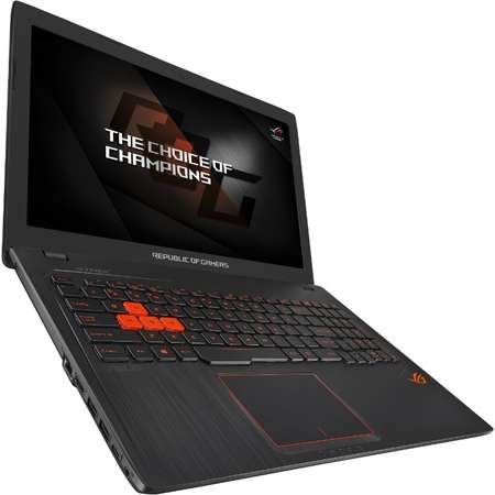 Laptop ASUS Gaming 15.6'' ROG GL553VD, FHD, Intel Core i7-7700HQ , 16GB DDR4, 1TB 7200 RPM, GeForce GTX 1050 4GB, FreeDos, Black metal