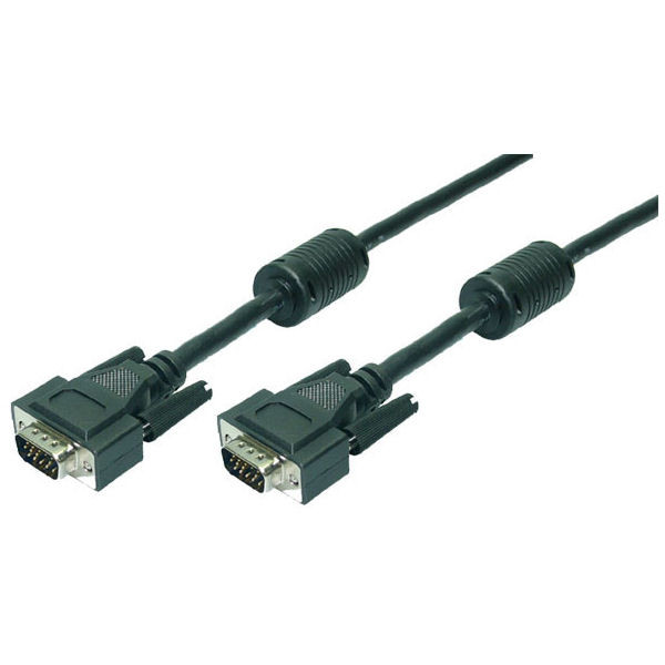Cablu VGA 2x Ferrita HQ, lungime 15 m