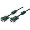 LOGILINK Cablu VGA  2x Ferrita HQ, lungime 15 m