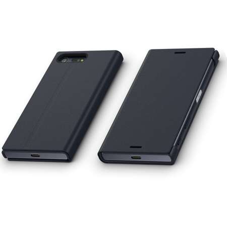 Husa protectie Leather Flip Style pentru Sony Xperia X Compact