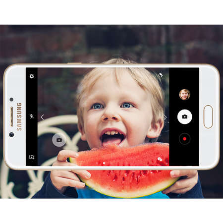 Telefon Mobil Samsung Galaxy C7 Pro Dual Sim 64GB LTE 4G Roz 4GB RAM