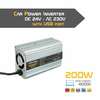 WHITENERGY Invertor Auto DC/AC de la 24V DC la 230V AC 200W, USB