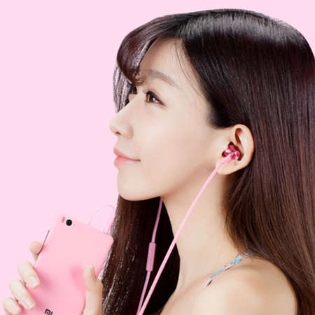 Casti Audio Xiaomi Mi Piston In Ear Roz