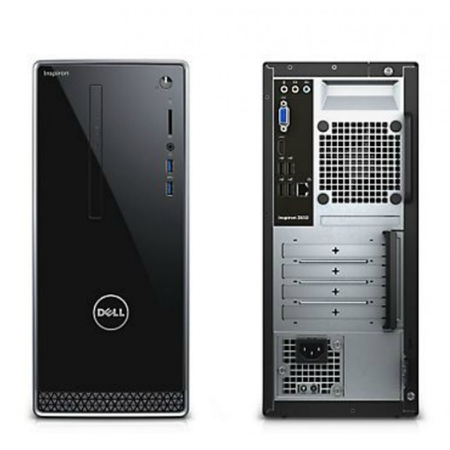 Sistem desktop DELL Inspiron 3650 MT,  Intel Core i5-6400 2.7GHz , 8GB DDR3, 1TB HDD, GeForce 730 2GB, Linux