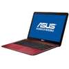 Laptop ASUS 15.6" X540SA, Intel Celeron Dual Core N3060, 4GB, 500GB, GMA HD 400, FreeDos, Red