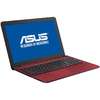 Laptop ASUS 15.6'' VivoBook X541UA,  Intel Core i3-6006U, 4GB DDR4, 500GB, GMA HD 520, FreeDos, Red