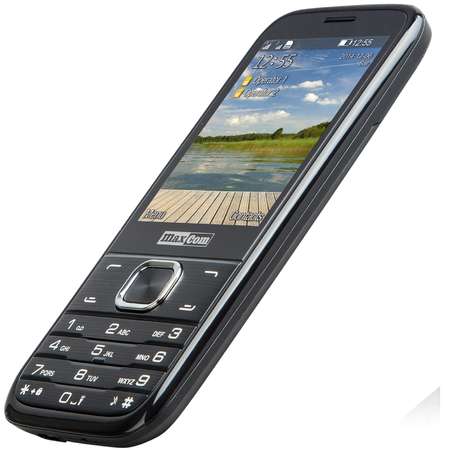 Telefon mobil Dual SIM MaxCom MM237, Black