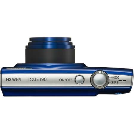 Aparat foto digital IXUS 190, 20MP, Wi-Fi, Albastru