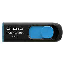 A-Data Memorie USB UV128, 64GB USB3.0, retractabil