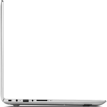 Laptop Lenovo 14'' IdeaPad 510S, FHD IPS, Intel Core i5-7200U, 8GB DDR4, 256GB SSD, GMA HD 620, FreeDos, Silver