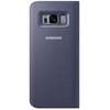 Husa protectie LED Flip Wallet pentru Samsung Galaxy S8 (G950), EF-NG950PVEGWW Violet