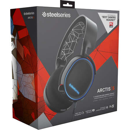 Casti PC Arctis 5 Black