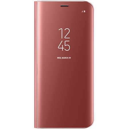Husa Clear View Stand Cover pentru Samsung Galaxy S8 (G950), EF-ZG950CPEGWW Pink