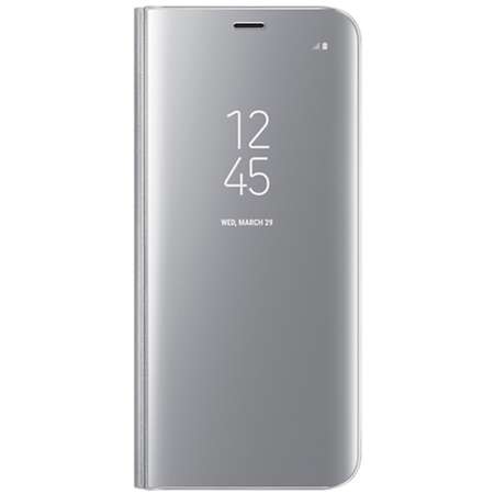 Husa Clear View Stand Cover pentru Samsung Galaxy S8 (G950), EF-ZG950CSEGWW Silver