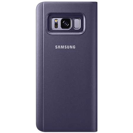 Husa Clear View Stand Cover pentru Samsung Galaxy S8 (G950), EF-ZG950CVEGWW Violet