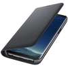 Husa protectie LED Flip Wallet pentru Samsung Galaxy S8 Plus (G955), EF-NG955PBEGWW Black