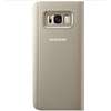 Husa Clear View Stand Cover pentru Samsung Galaxy S8 Plus (G955), EF-ZG955CFEGWW Gold