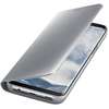 Husa Clear View Stand Cover pentru Samsung Galaxy S8 Plus (G955), EF-ZG955CSEGWW Silver