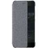 Husa Flip Smart View Cover 51991877 pentru Huawei P10 Plus, Light Grey
