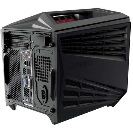 Sistem desktop Lenovo IdeaCentre Y710 Cube, Intel Core i7-6700 3.4GHz Skylake, 16GB DDR4, 1TB HDD, GeForce GTX 1080 8GB, FreeDos