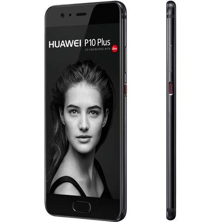 Telefon mobil Huawei P10 Plus, Dual Sim, 128GB, 4.5G, Graphite Black