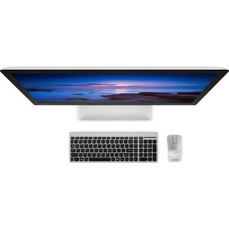 Sistem All-In-One Lenovo 27'' IdeaCentre 900, UHD Touch, Intel Core i7-6700T 2.8GHz Skylake, 8GB, 1TB HDD, GeForce 950A 4GB, Win 10 Home, Silver