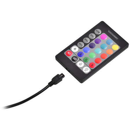 Banda LED pentru carcase PC, RGB LED, fixare magnetica, lungime 300mm, include telecomanda