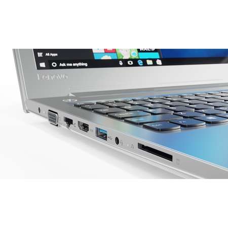 Laptop Lenovo 15.6'' IdeaPad 510, FHD IPS, Intel Core i5-7200U , 8GB DDR4, 1TB, GeForce 940MX 4GB, FreeDos, Silver
