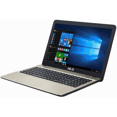 Laptop ASUS 15.6'' VivoBook X541UA,  Intel Core i3-6006U , 4GB DDR4, 500GB, GMA HD 520, FreeDos, Chocolate Black, no ODD