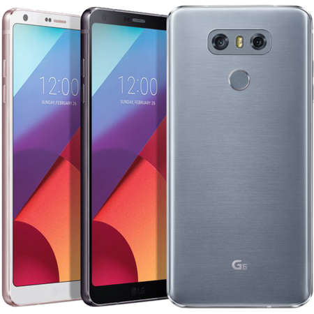 Telefon Mobil LG G6 Dual Sim 64GB LTE 4G Argintiu 4GB RAM