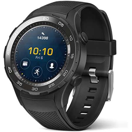 Smartwatch Huawei Watch 2, Bluetooth, Carbon Black Sport Strap