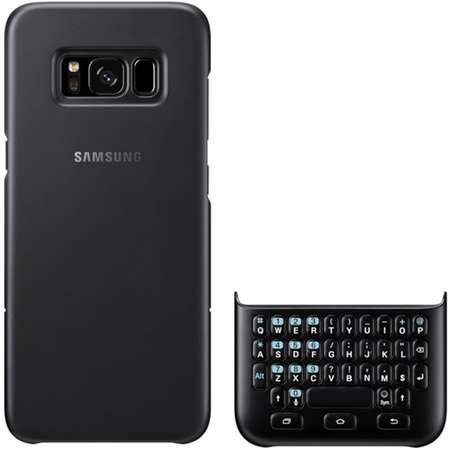 Husa protectie spate cu tastatura QWERTY pentru Samsung Galaxy S8 (G950) Black