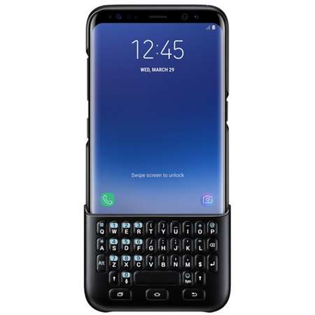 Husa protectie spate cu tastatura QWERTY pentru Samsung Galaxy S8 (G950) Black