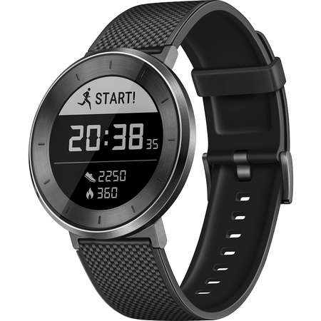 Smartwatch Huawei Fit, Smart Fitness Watch, Titanium Grey-Black Sport Band, Large