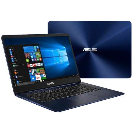Ultrabook ASUS 14'' BX430UA, FHD, Intel Core i5-7200U, 8GB DDR4, 256GB SSD, GMA HD 620, Win 10 Pro, Blue