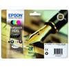 Epson Multipack 16XL Series 'Pen and Crossword' CMYK 1x12,9 ml + 3x6,5ml