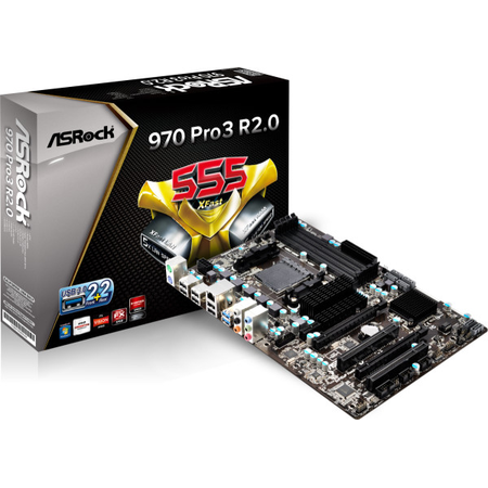 Placa de baza AMD 970 + SB950, soket AM3/AM3+ 970-PRO3-R2.0