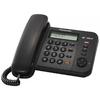 Telefon analogic Panasonic KX-TS580FXB, Caller ID, Negru