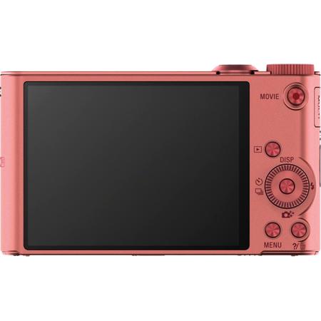 Aparat foto digital Sony DSCWX350P, 18 MP, Wi-Fi, Pink