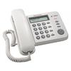 Telefon Analogic cu Fir Panasonic KX-TS560FXW, Display, LCD, Caller ID, Alb
