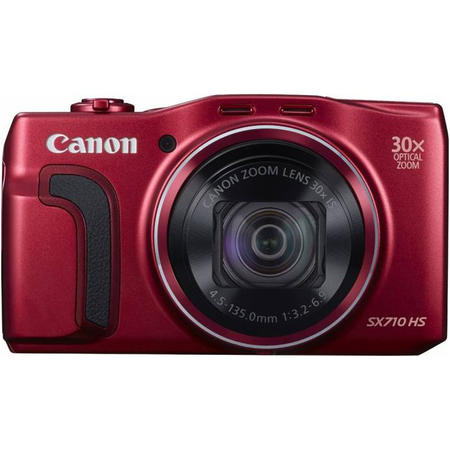 Aparat foto digital Canon SX710HS, 20.3MP, Red