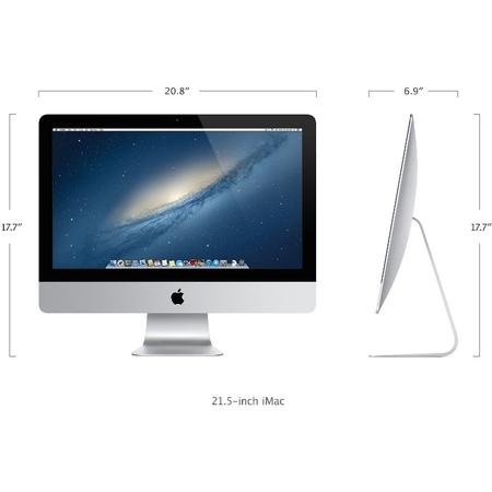Sistem Desktop All-In-One Apple iMac, 21.5" Retina 4K, Procesor Intel Quad Core i5 3.10GHz, Broadwell, 8GB, 1TB, Intel Iris Pro Graphics 6200, OS X El Capitan, INT KB